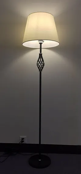 1926-BK BK (1) Торшер (колпак отдельно) (RL)