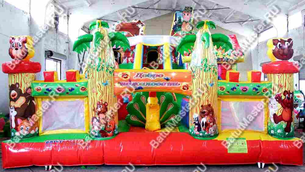 Коммерческий батут "В погоне за медведем 2"