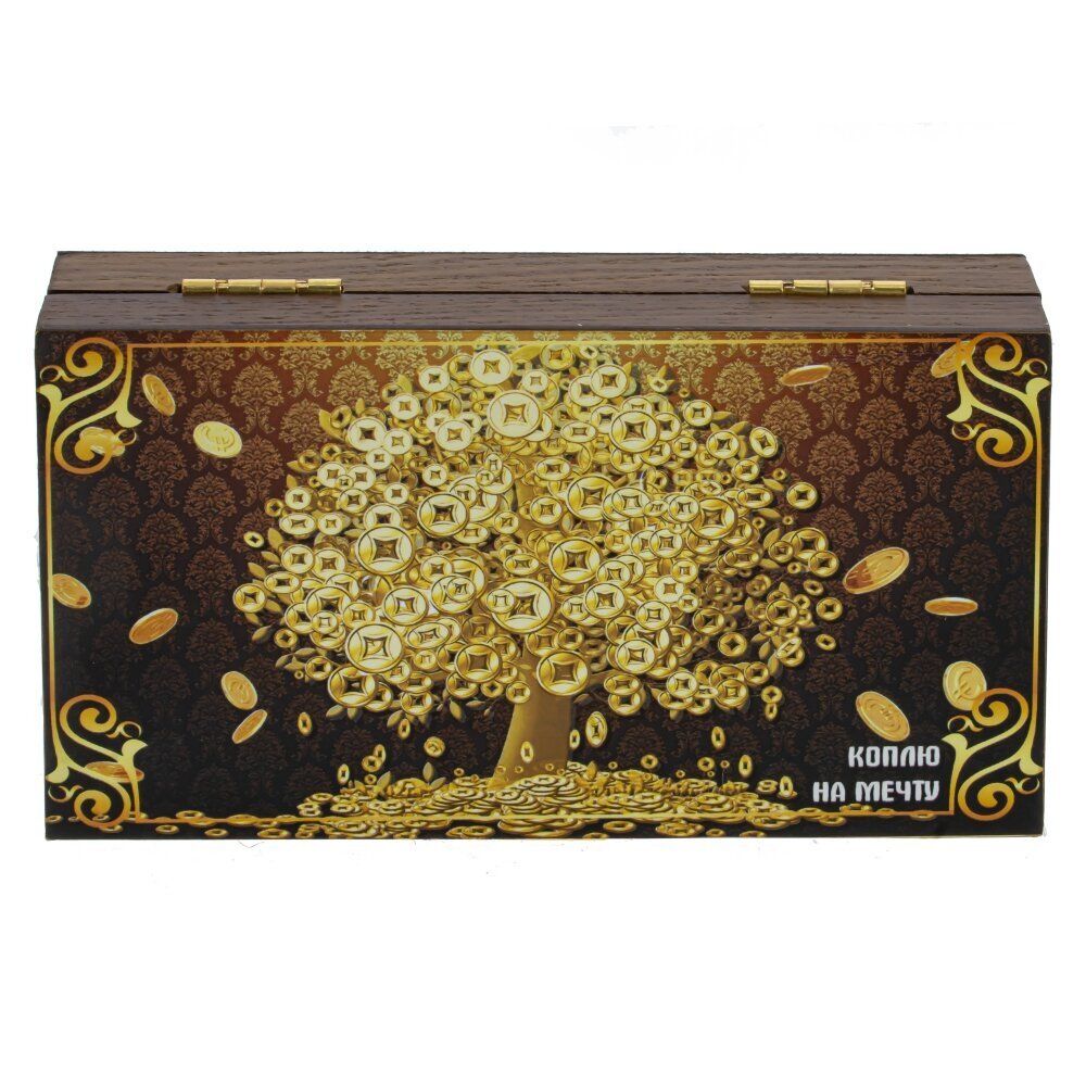 GAEM Шкатулка для денег, L19 W11,5 H4 см