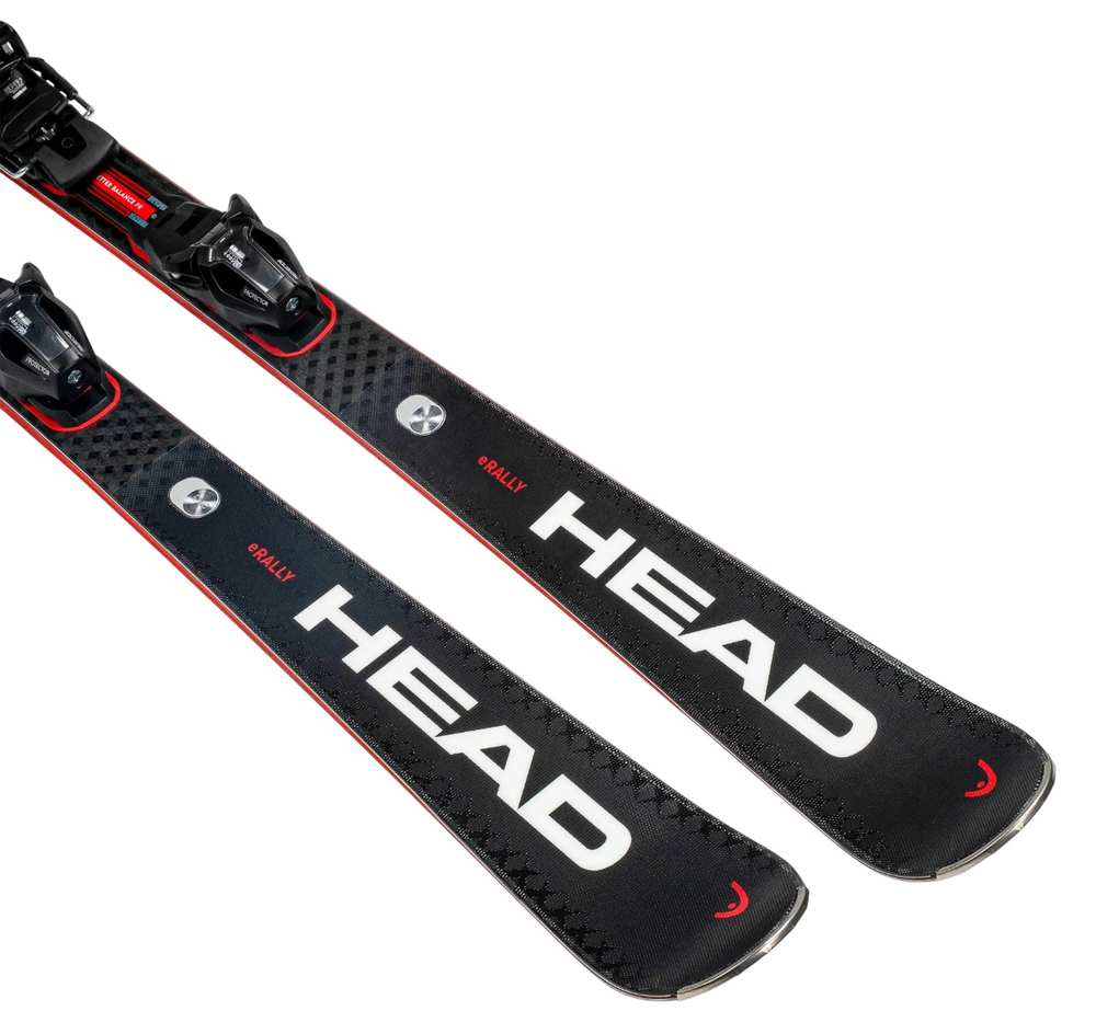 HEAD 25/26 экспертный универсал 313345 Supershape e-Rally SW BB-PR 163 см + крепы 100941 PRD 12 GW BR 85 [F] black-red