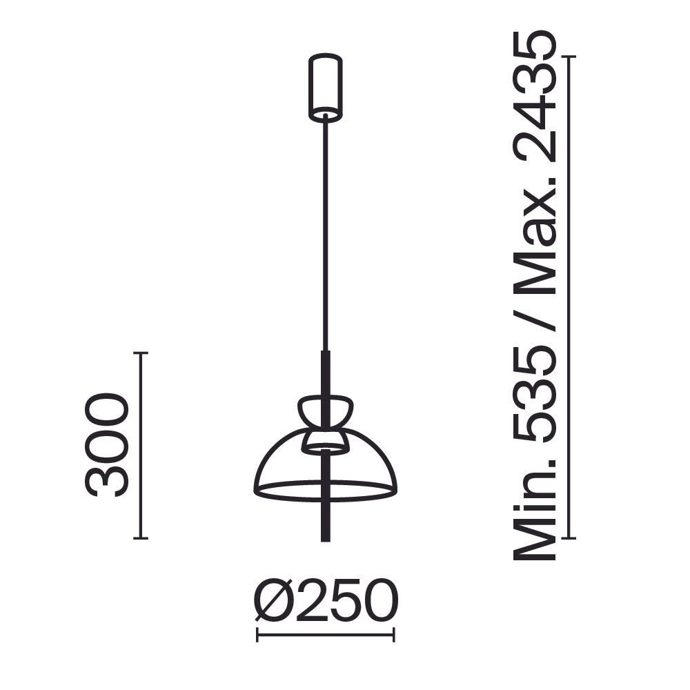 Подвесной светильник Maytoni MOD185PL-L6B3K2