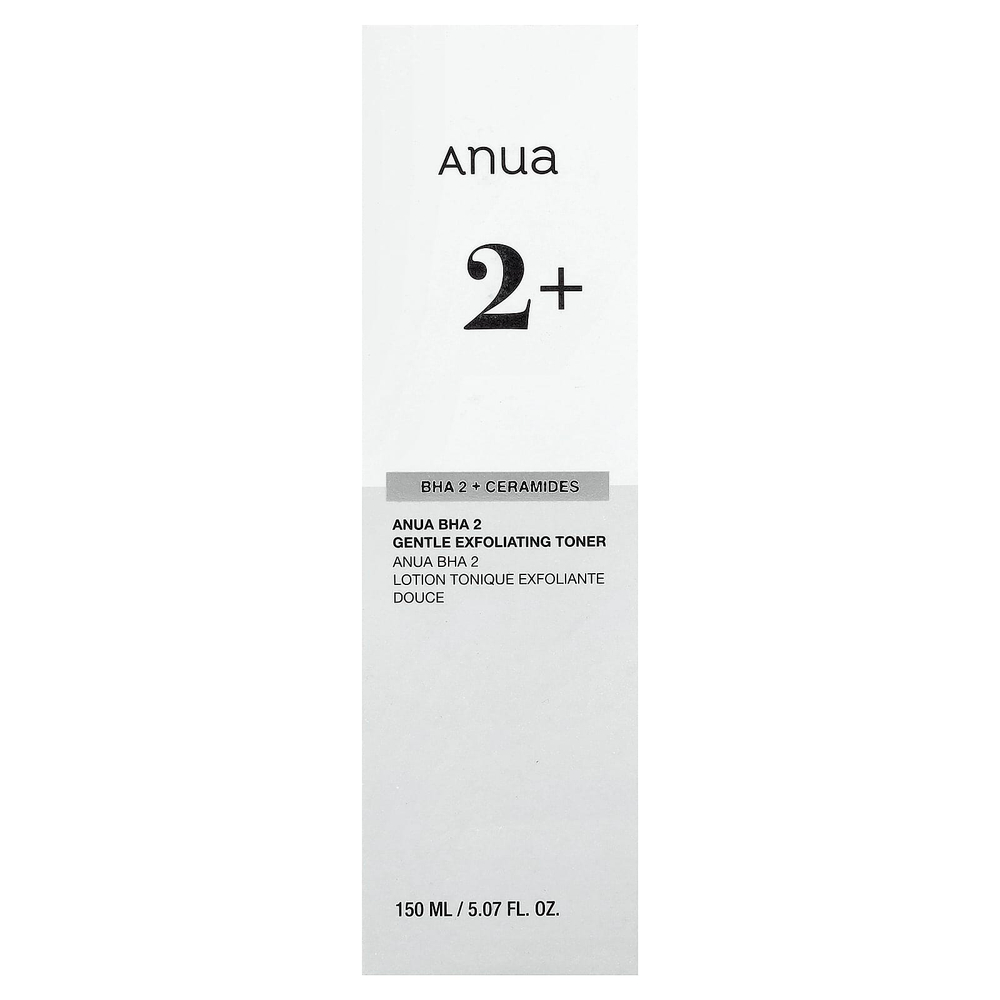 Anua, BHA 2% нежный отшелушивающий тоник, 150 мл (5,07 жидк. Унции)