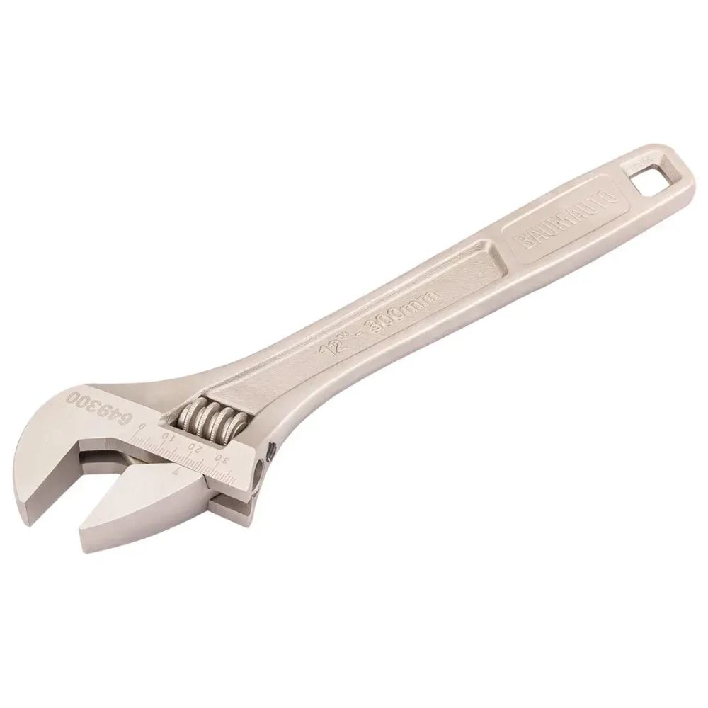 Ключ разводной Profi 12''-300мм (захват 0-35мм), на пластиковом держателе Baum Auto##BaumAuto BM-649300