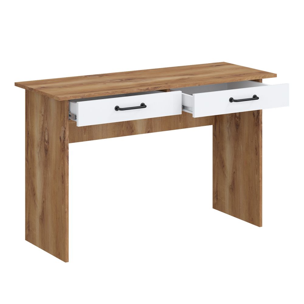 Стол письменный Сеул (дуб кельтик/белый), МФ 1+1