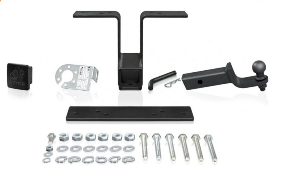 Фаркоп AvtoS для NISSAN PATHFINDER (2005-2014) с универсальной электрикой и сертификатом в комплекте, арт.(NS 21B+electr)