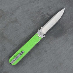 Нож складной Перемен Зубры зеленый
