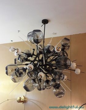 люстра LINDSEY ADELMAN Branching Burst 10.02 ( серый )