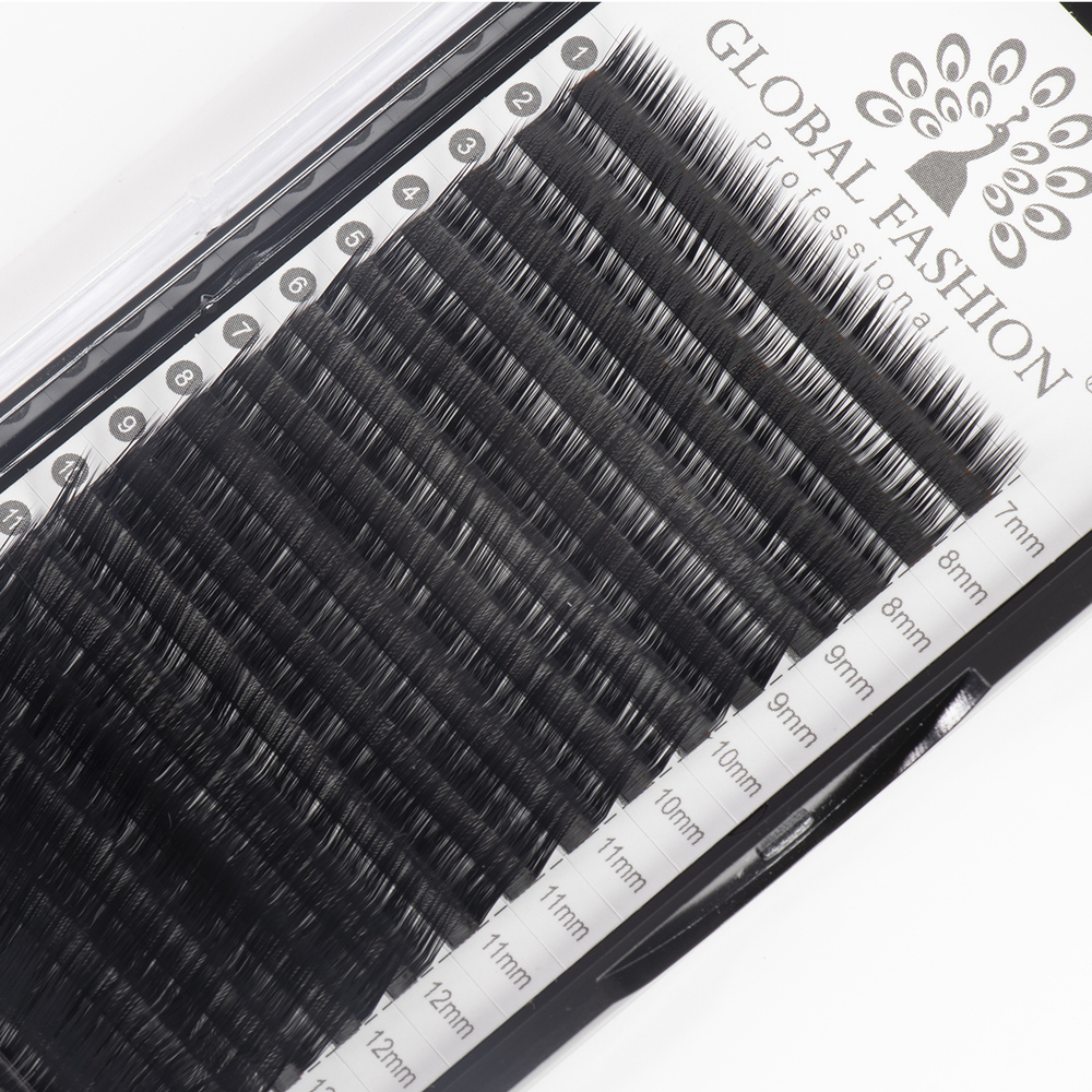 Набор ленточных ресниц Global Fashion Premium Lashes микс (7-15 мм) L 0.07