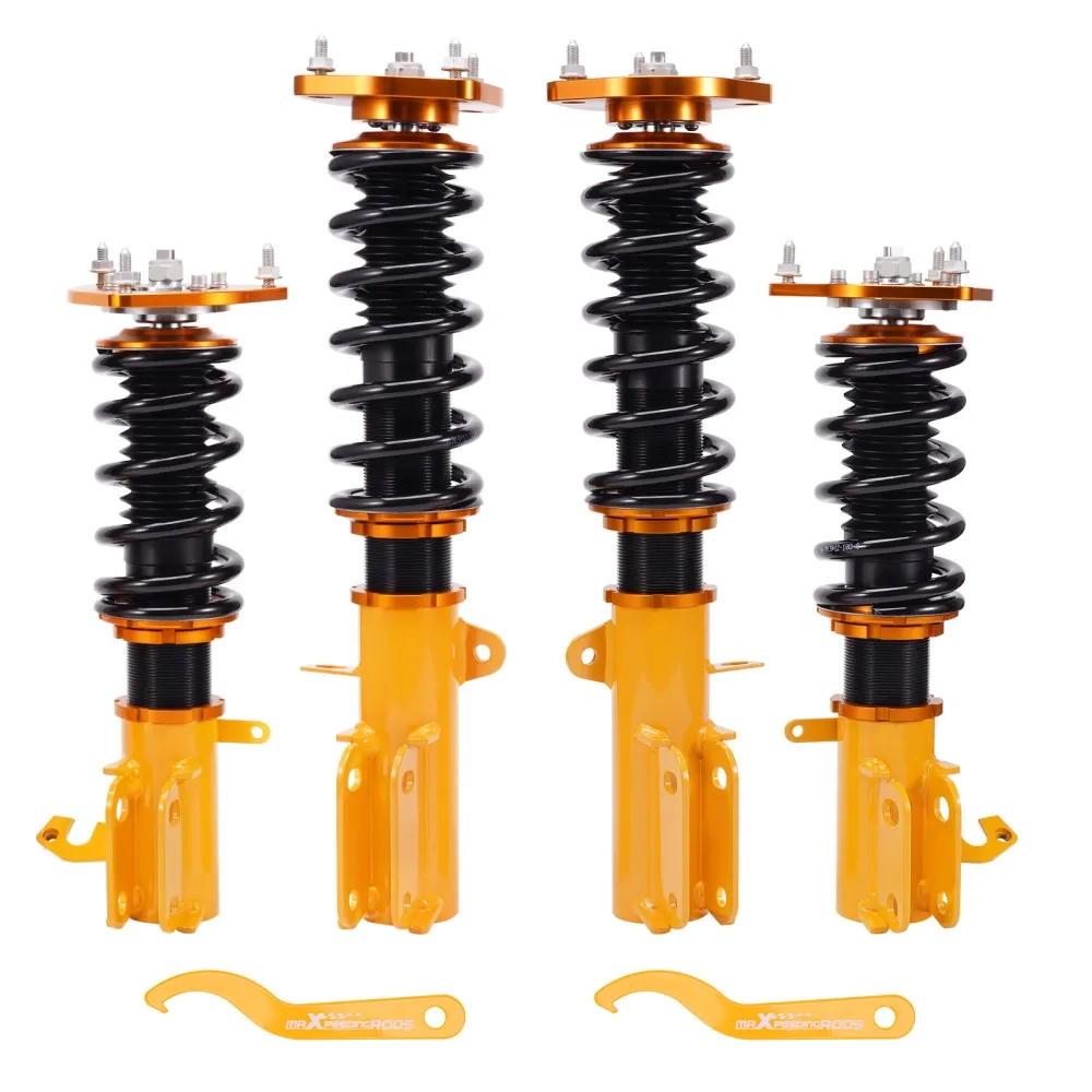MaXpeedingrods Adjustable Coilovers Shocks Spring Kit подходит для автомобиля Toyota Corolla 87-02