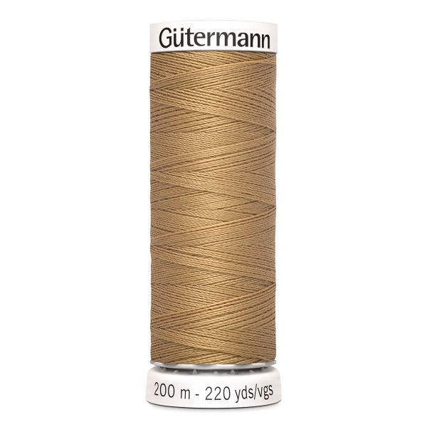 Нитки универсальные Gutermann Sew-all 100 (200 метров), 5 кат. | 591 песочно-желтый
