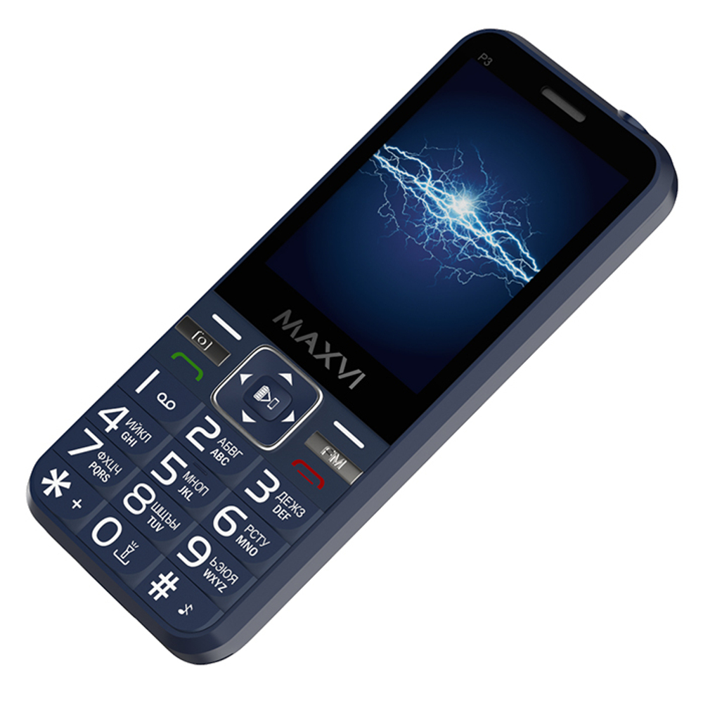 Сотовый телефон Maxvi P3 Blue