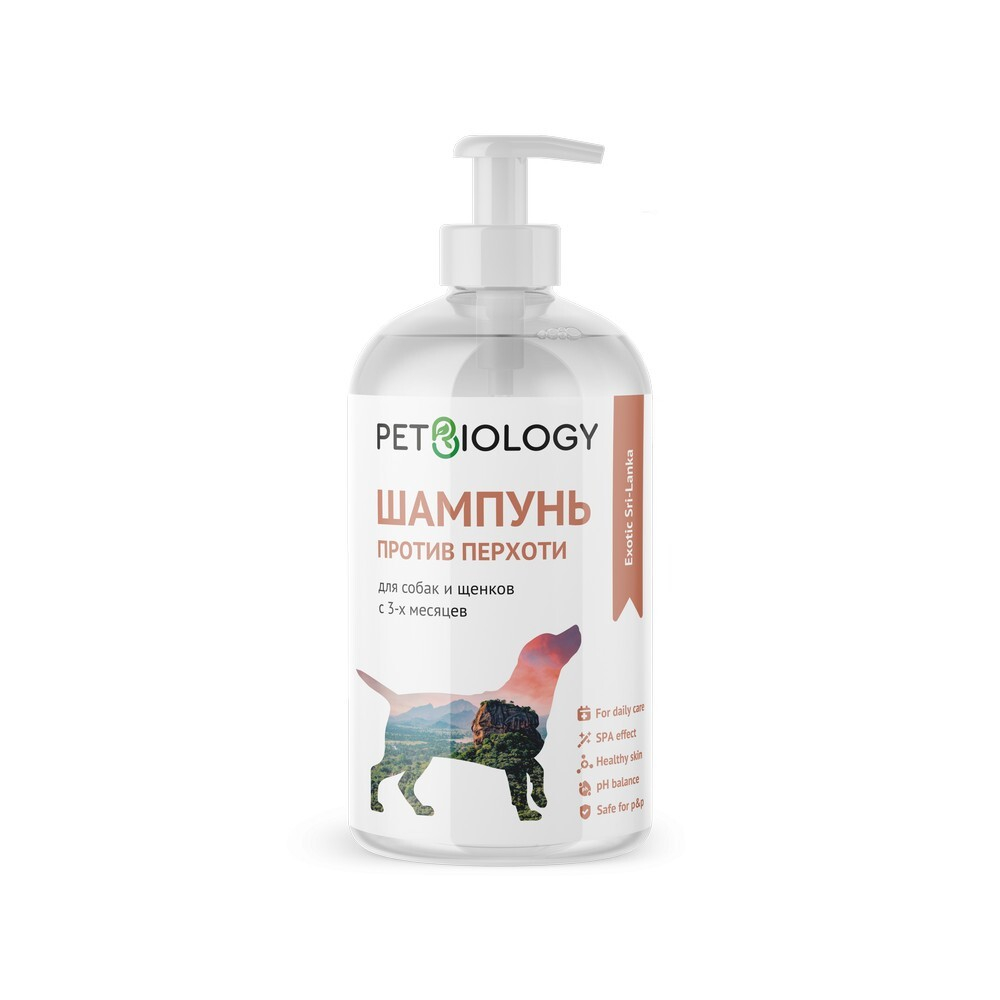 Шампунь против перхоти глубокой очистки для собак "Шри-Ланка" 300мл PetBiology