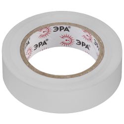 Изолента ЭРА ET1510WHITE ПВХ 15мм х 10м белая