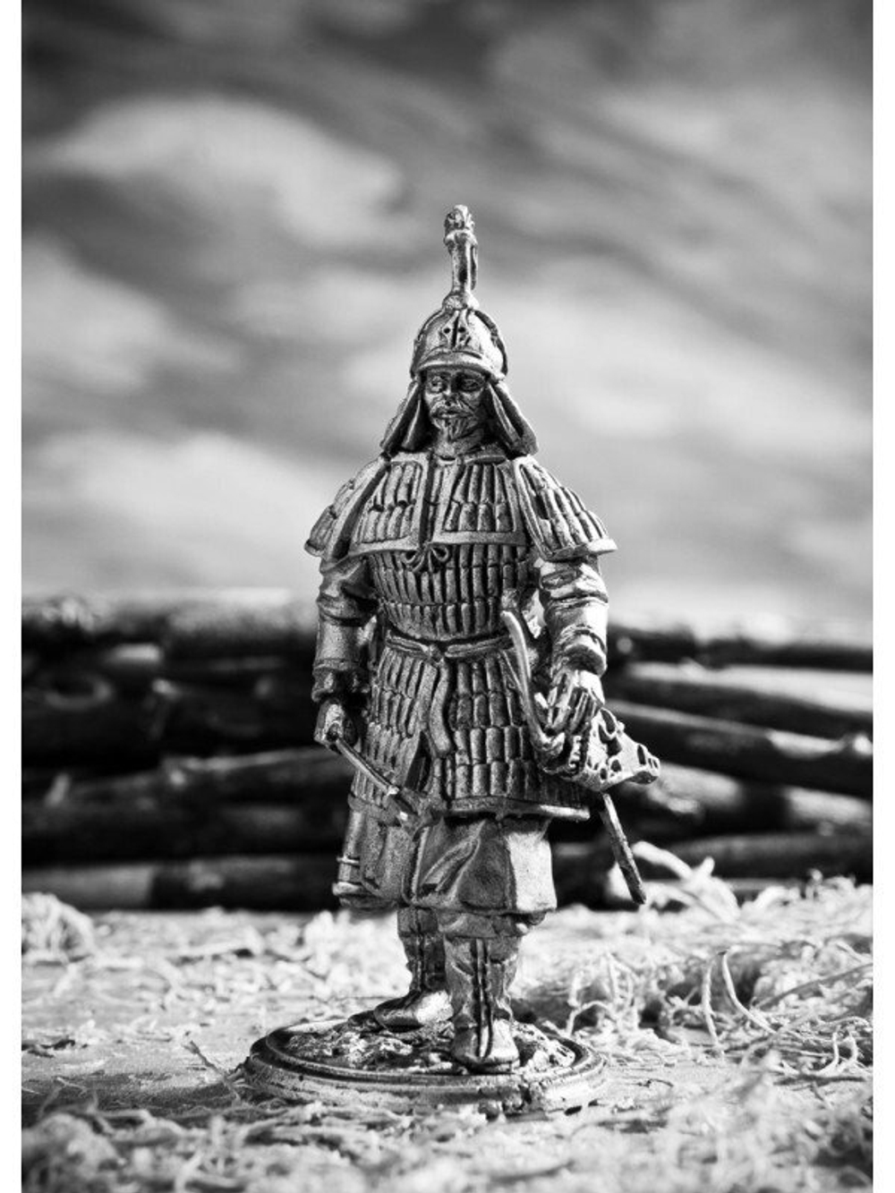 Оловянный солдатик Монгольский воин №2