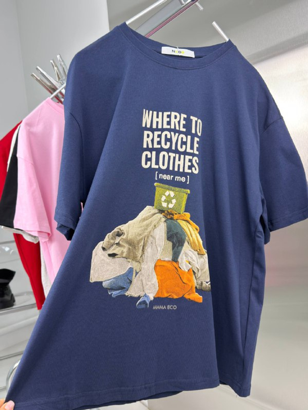 Футболка женская артикул 702 цвет "синий"