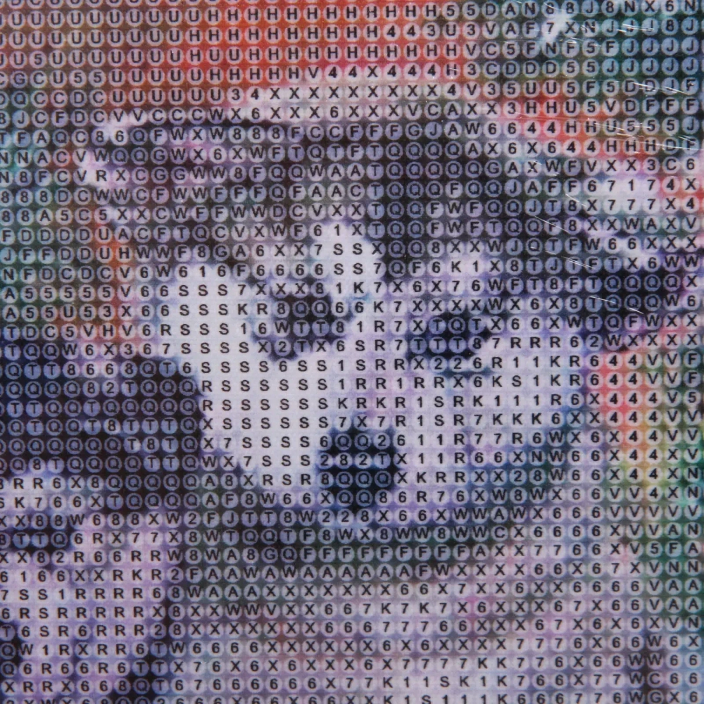 Алмазная мозаика на подрамнике с полным заполнением «МИР ЯРКИХ КРАСОК», щенки хаски, 30*40см