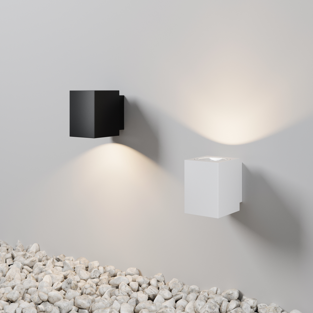 Уличный настенный светильник Outdoor O507WL-L5B3K