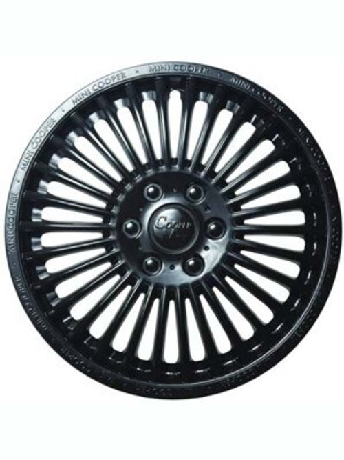 Колпак колеса R14 Мини-Купер черный (в мешке 4 упак) (LION)