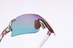 Спортивные очки с диоптриями HILX Savage 2.0 Shiny Crystal Grey Purple / Photochromic Purple Mirror Lens