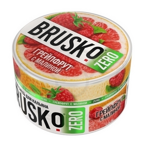 Бестабачная смесь для кальяна BRUSKO, 250 г, Грейпфрут с малиной, Zero (М)