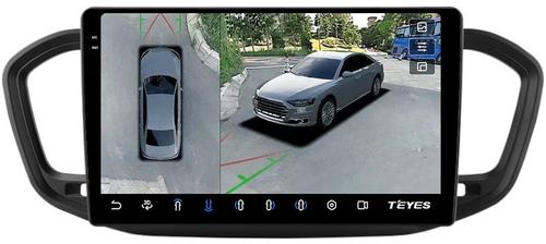 Магнитола для Lada Vesta NG 2023+ (штатный экран) - Teyes CC3-2K-360 монитор 10.36" на Android 10, Быстрая, 2K QLED, CarPlay, 4G SIM-слот, 4 камеры в комплекте