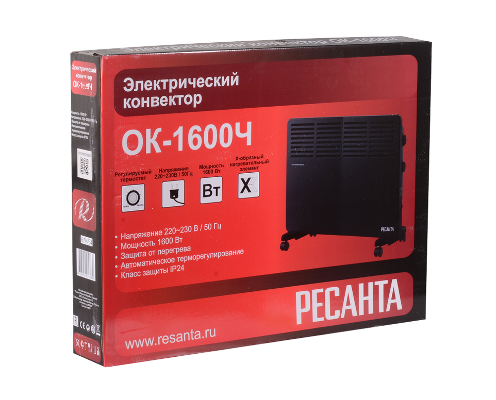 Конвектор Ресанта ОК-1600Ч