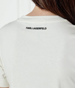Футболка IKON SKETCH DUO Karl Lagerfeld - экрю(A1W17129)