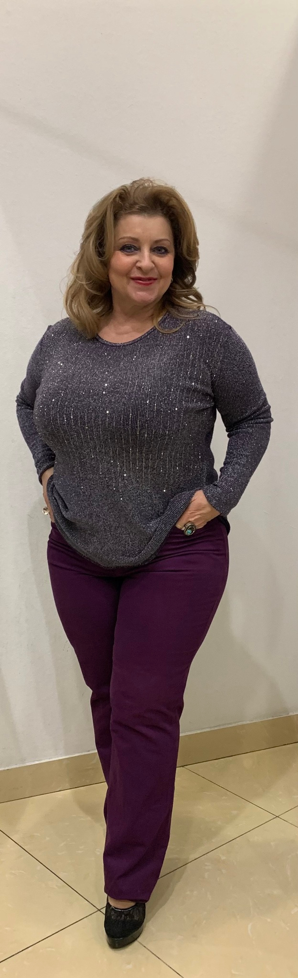 Брюки сиренево-лиловые Sportalm Австрия