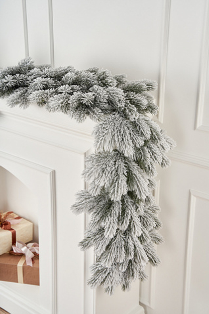 Гирлянда рождественская Императрица заснеженная