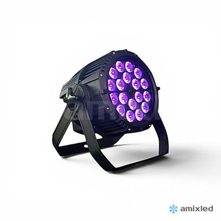 Световой прибор Amixled LED PAR 18x15 RGBWAUV IP65