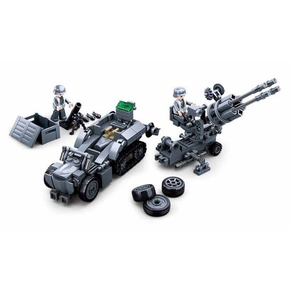 Konstruktor \ Конструктор WWII Geman Giftbox 4-into-1