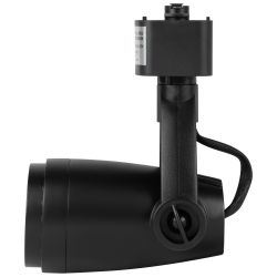 Трековый светильник однофазный ЭРА Taper TR12-GU10 BK под лампу GU10 черный | Однофазные светильники под лампу