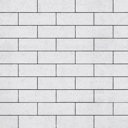 Тротуарная плитка ПРЯМОУГОЛЬНИК 300х100 мм - Стоунмикс Белый