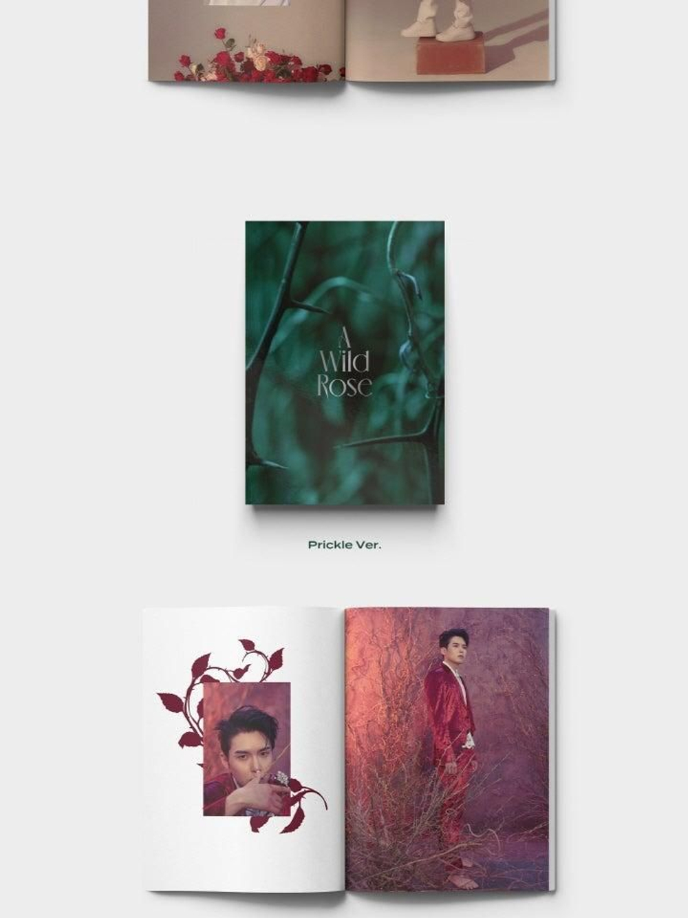 Альбом RYEOWOOK - A Wild Rose 3rd Mini Album 2 Version SET