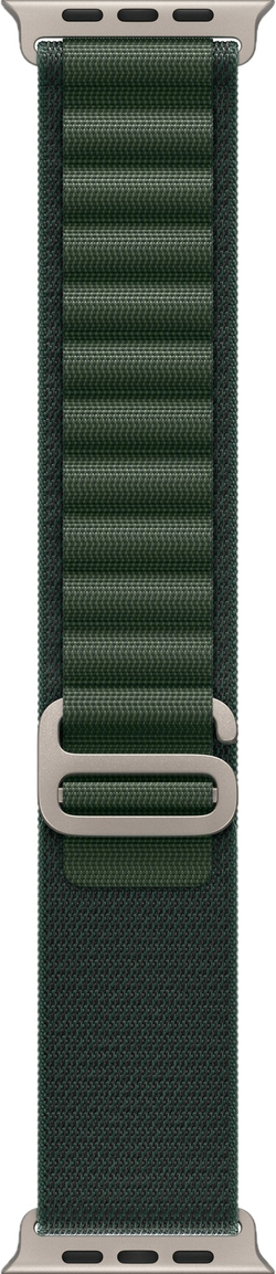 Apple Watch Ultra 2 49mm Alpine Loop Dark Green / Titanium Case