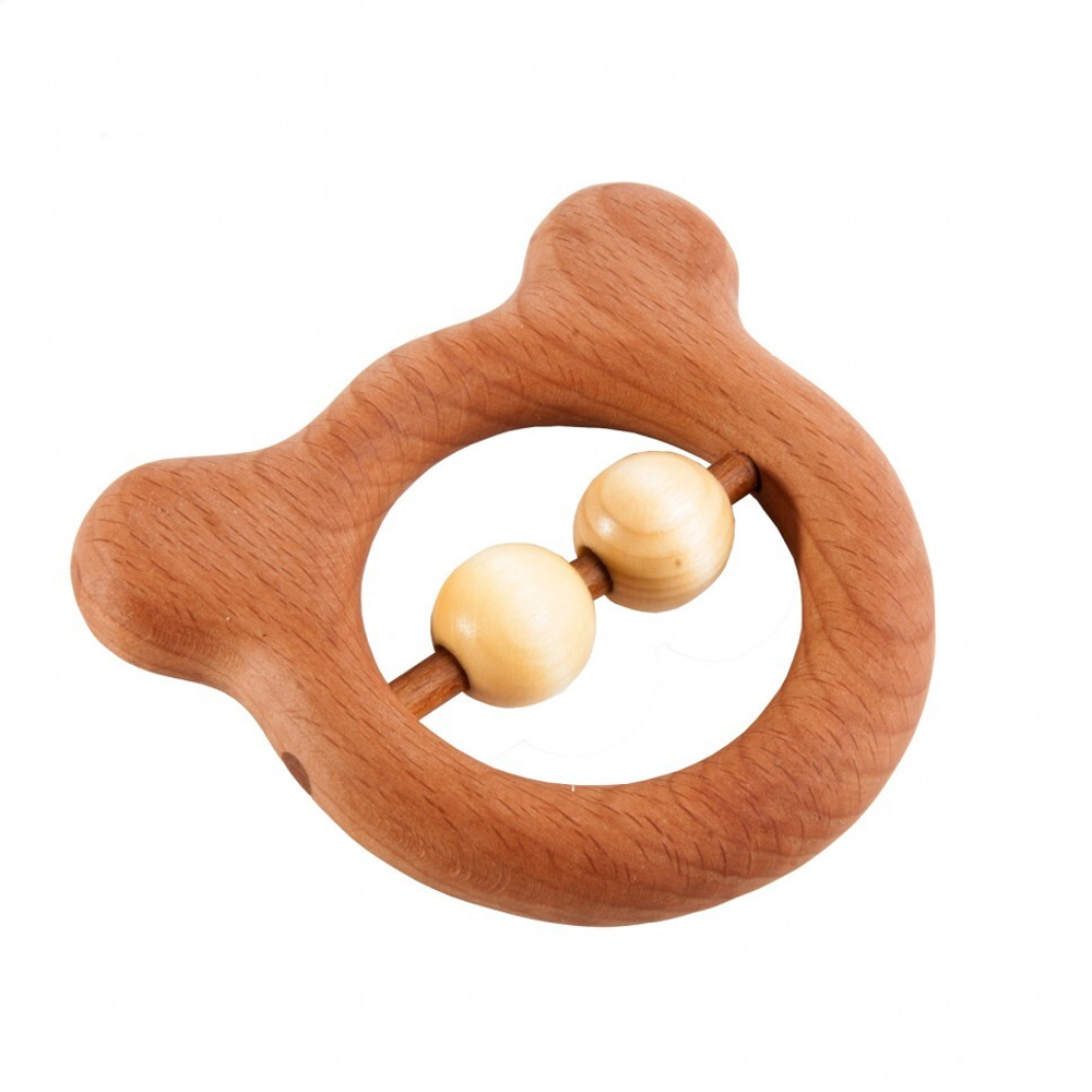 Погремушка - грызунок "Глазастый Медвежонок" Леснушки