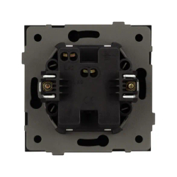 Механизм выключателя одноклавишный непроходной SWT-TENDO-MK01-PL-BK (230V, 10A) (Arlight, -) 054035