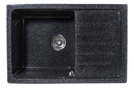 Мойка каменная S-12 глянец (Sim Gran), Асфальт