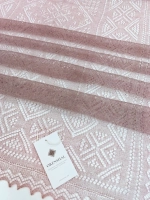 Оренбургский пуховый палантин А16070-06 магнолия