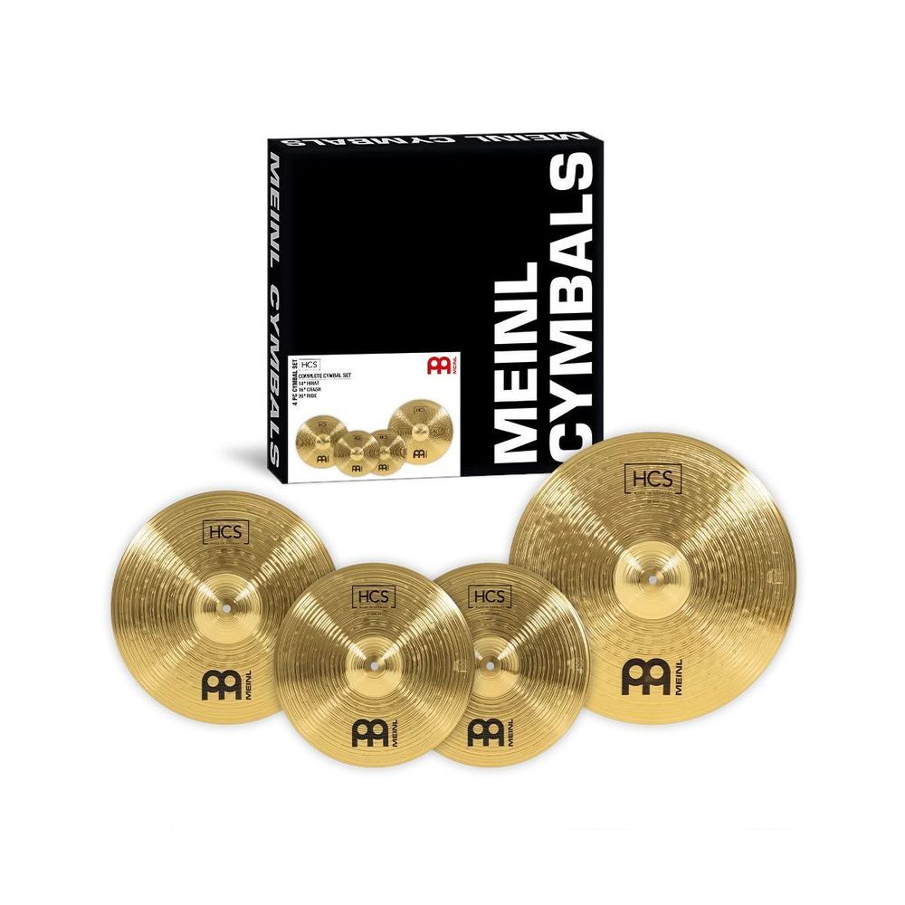 Комплект Тарелок (14&quot;Hi-Hat, 16&quot;Crash, 20&quot;Ride) Meinl Hcs Complete Cymbal Set