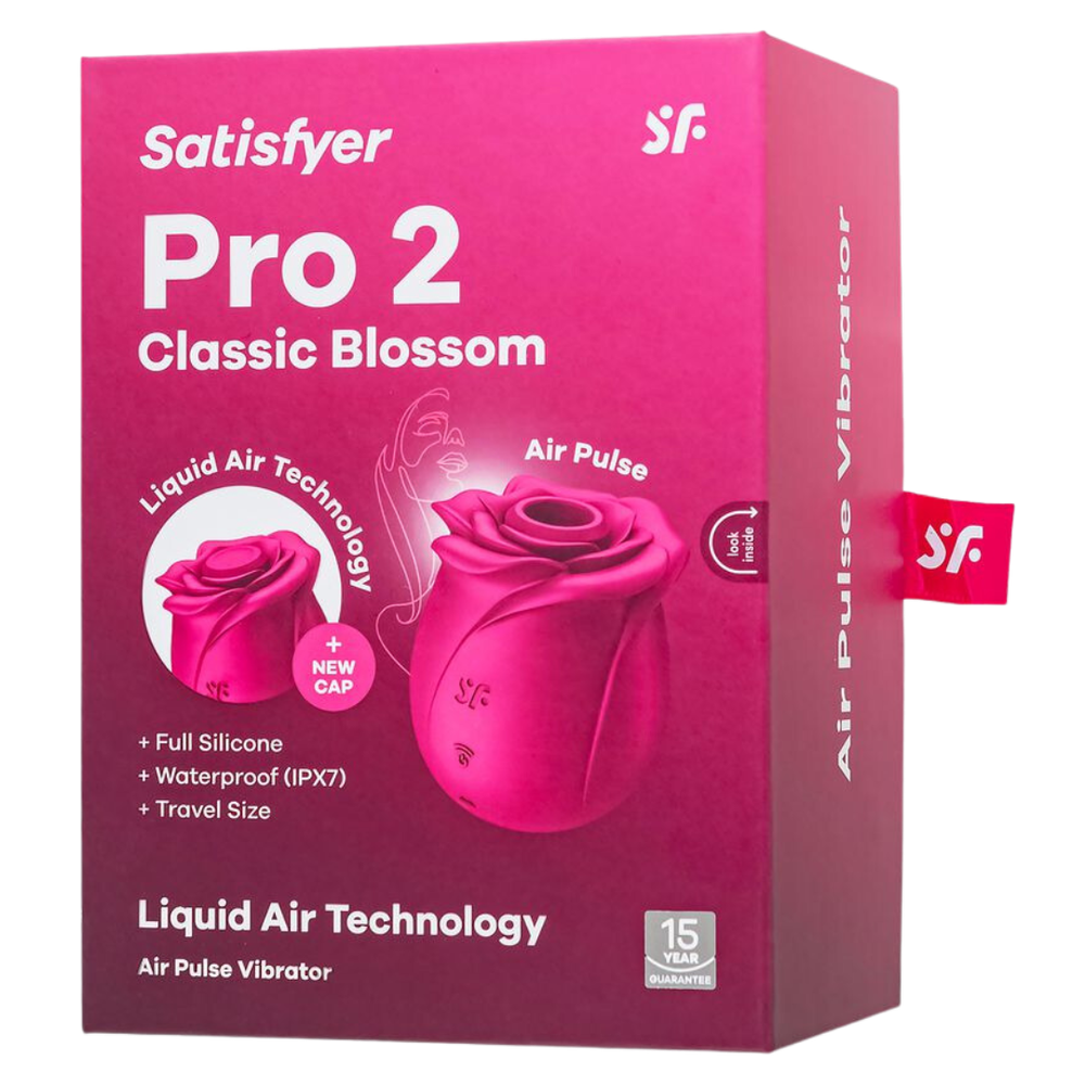 Satisfyer Pro 2 Classic Blossom – стимулятор клитора (имитация струи воды)
