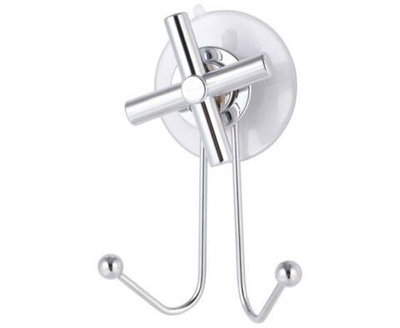 Крючки на присоске в ванную для полотенец Держатель для комнаты и кухни Вешалка для дома CROSS-CH-01 8138