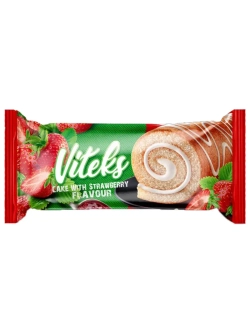 Рулет с Клубничной начинкой Витекс 150 г * 3 шт