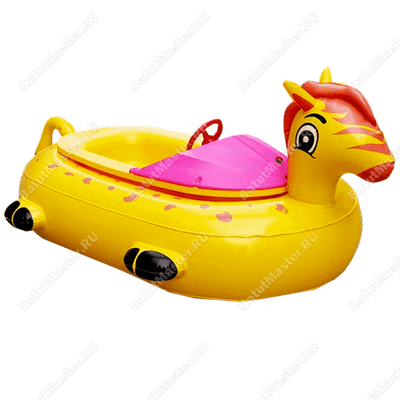 Электрическая бамперная лодка «Жёлтая лошадка» на магнитном ключе