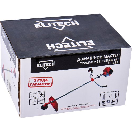 Бензокоса ELITECH ТБ 433 (Е1602.022.00)