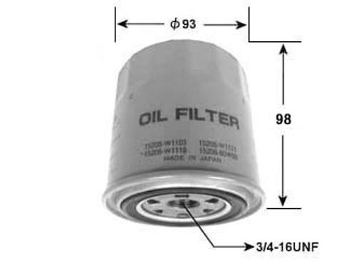 Фильтр масляный   VIC   С-231  C-206L