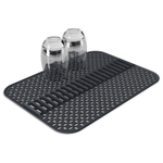 Подложка-сушилка для раковины sling, 28,7x40 см, серая