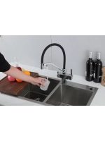 Смеситель для кухни с подключением к фильтру Gappo G4395-60