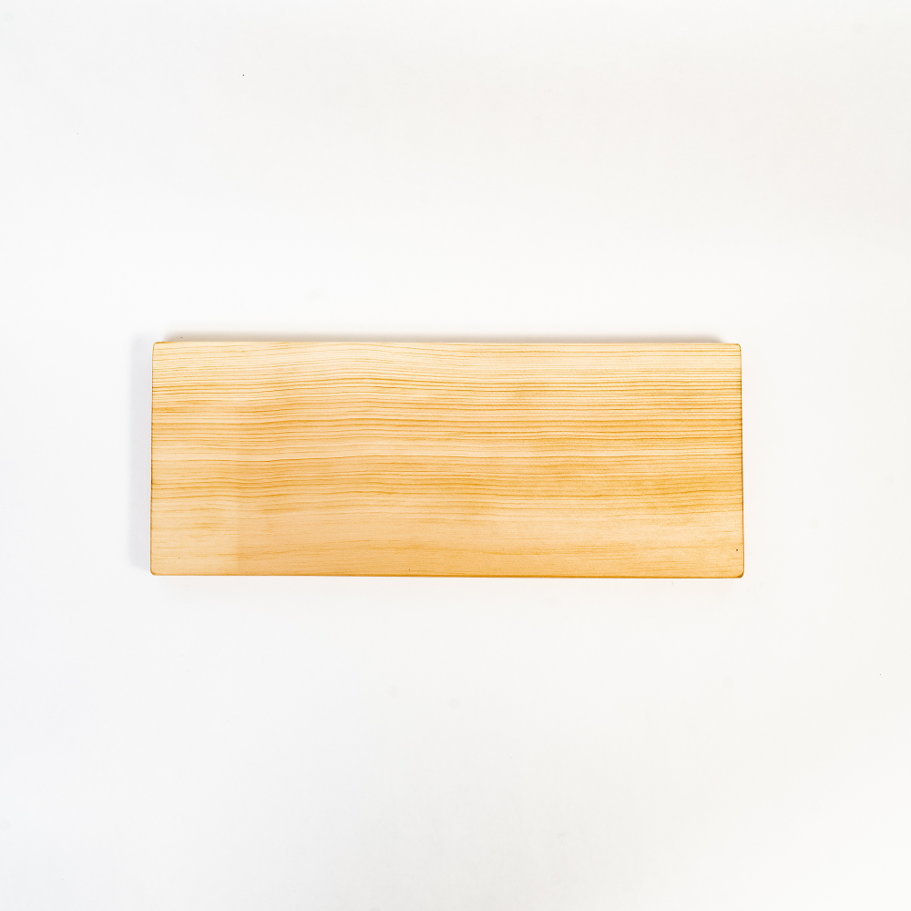 Деревянная разделочная доска из цельного куска древесины Сибирский Кедр RD22