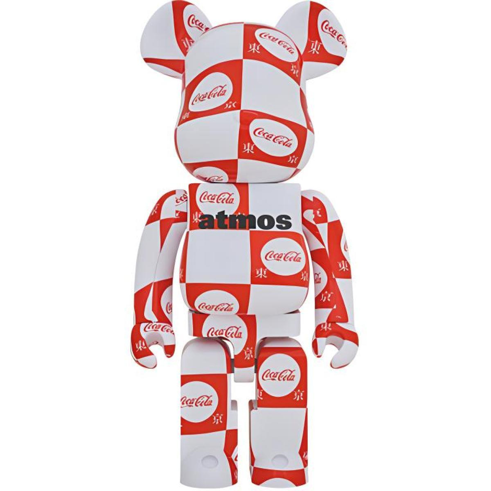 Дизайнерские игрушки BE@RBRICK x atmos, Coca-Cola